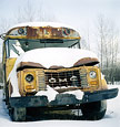 Snow Wrecks Along Highway 17